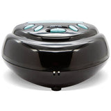 Acctim Aura LCD alarm clock black compact (British brand)