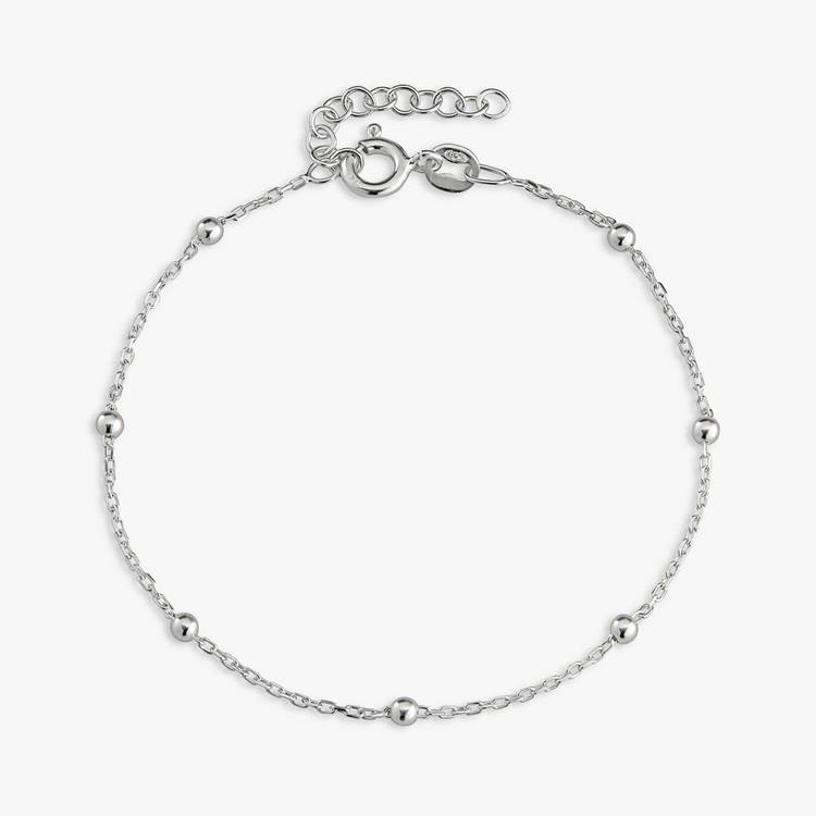 Revere mini beaded station bracelet 20cm - British product