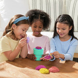 Kinetic Sand Squish Blossom sensory sand kit 227g, UK version