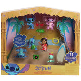 Disney Stitch collectible figure set 11-piece - British product