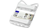 Argos Addis 2 Tier Shower Caddy White - Bathroom Storage Organiser 73x32x11cm- Buy online at McGrocer