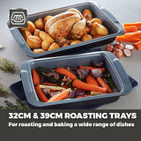 Tower Cerasure non-stick roasting tray set 2 piece (British brand)