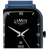 Limit smart watch blue silicone strap, UK version