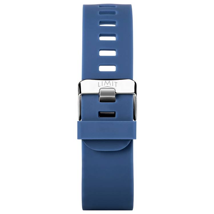 Limit smart watch blue silicone strap, UK version