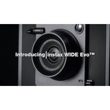 Instax Wide Evo hybrid instant camera black, imported from the UK