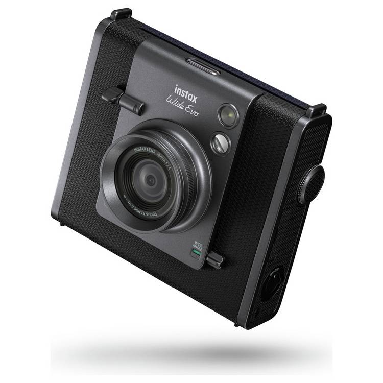 Instax Wide Evo hybrid instant camera black, imported from the UK