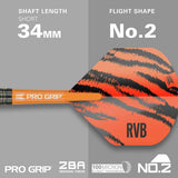 Target RVB brass darts set 22g, imported from the UK