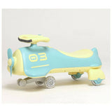 Twist And Glide foot to floor ride on toy airplane-shaped (British brand)