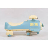 Twist And Glide foot to floor ride on toy airplane-shaped (British brand)