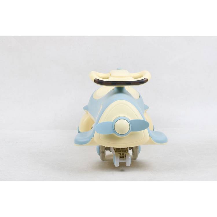 Twist And Glide foot to floor ride on toy airplane-shaped (British brand)