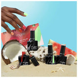 Mylee Malibu Beach gel nail polish quad (British brand)