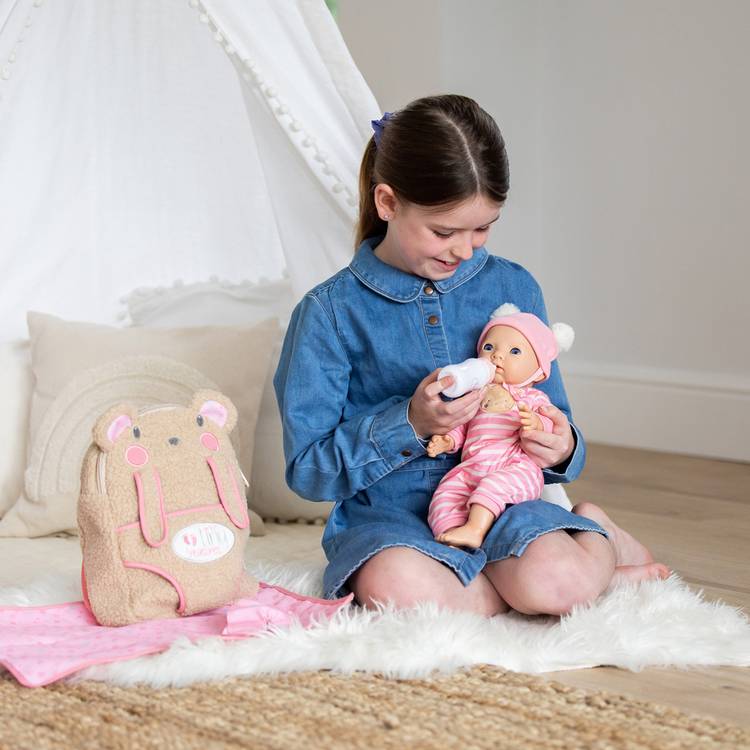 My First Tiny Treasures Bear Hug changing bag carrier - British product