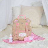 My First Tiny Treasures Bear Hug changing bag carrier - British product