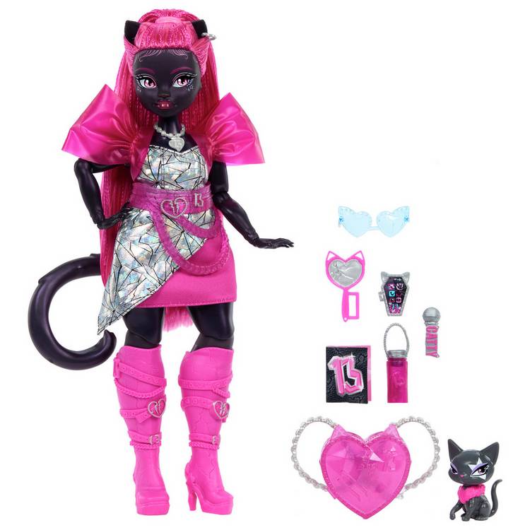 Monster High Catty Noir fashion doll, imported from the UK