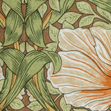 Morris & Co. Pimpernel green curtains 117x137cm, imported from the UK