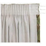 Morris & Co. Pimpernel green curtains 117x137cm, imported from the UK