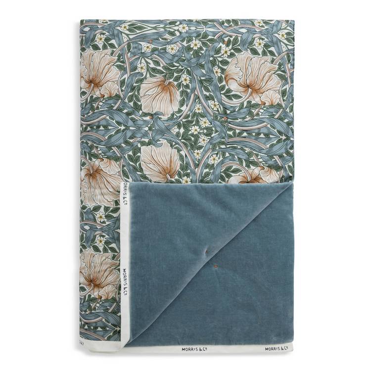 Habitat quilted throw Pimpernel Blue 200x150cm, UK version
