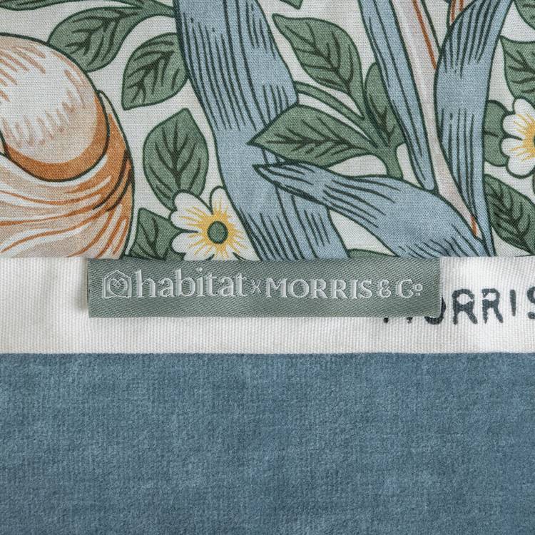 Habitat quilted throw Pimpernel Blue 200x150cm, UK version