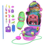Polly Pocket momma monkey and baby mini doll playset (British brand)