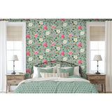 RHS Chinoiserie Blue wallpaper 50cmx10m, imported from the UK