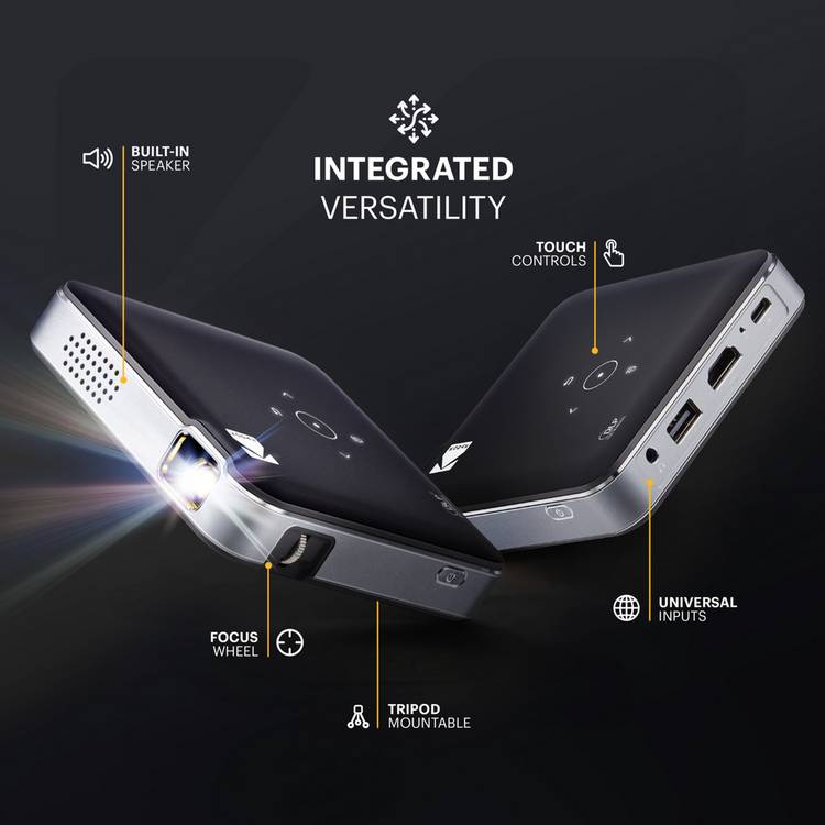 Kodak Luma 150 portable wireless projector black (British brand)