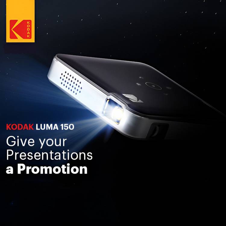Kodak Luma 150 portable wireless projector black (British brand)