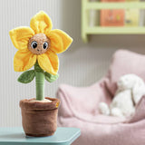 Argos Home 38cm animated flower soft toy - British product