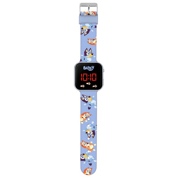 Bluey LED digital watch with printed strap - British product