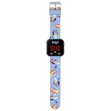 Bluey LED digital watch with printed strap - British product