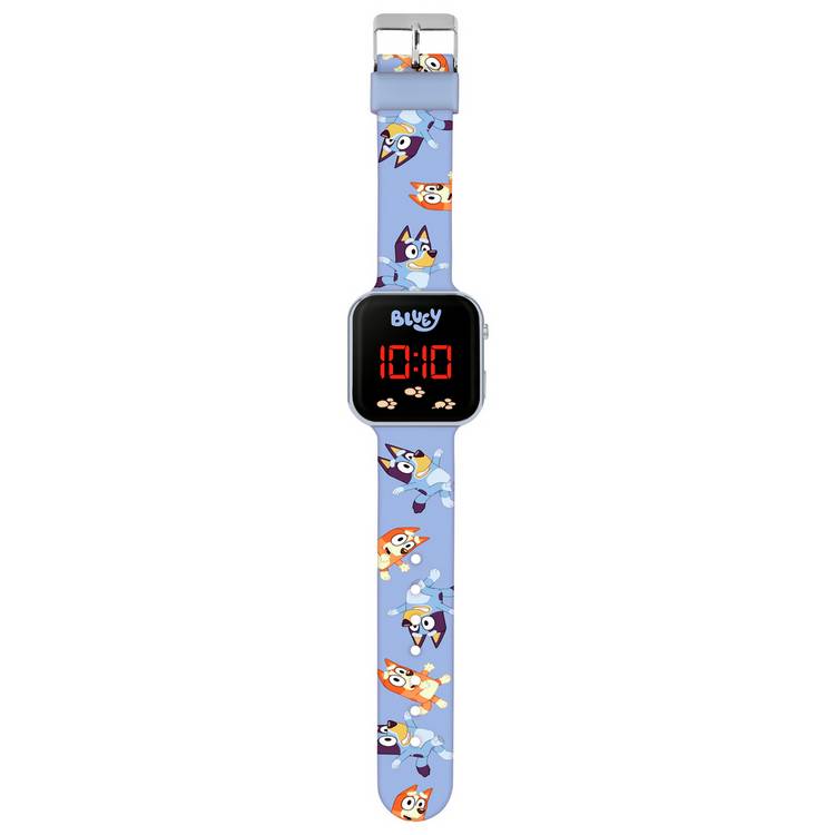 Bluey LED digital watch with printed strap - British product