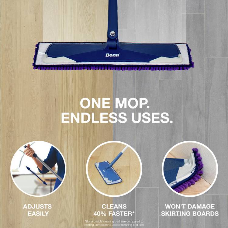 Bona Pet System Microfibre Floor Mop Set - British product