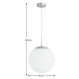 Habitat Coleman pendant light matte black, imported from the UK