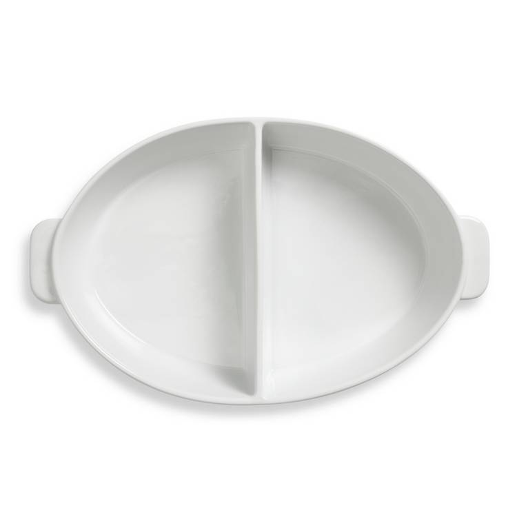 Habitat Riko large ceramic divided roaster (British brand)