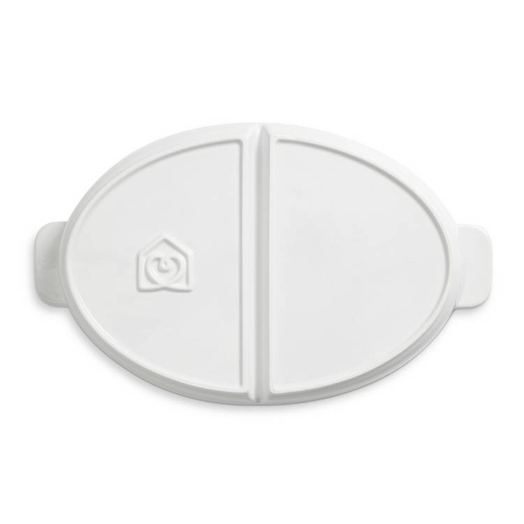 Habitat Riko large ceramic divided roaster (British brand)