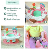 Bright Starts SuperSeat Princess baby booster seat, imported from the UK