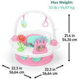 Bright Starts SuperSeat Princess baby booster seat, imported from the UK