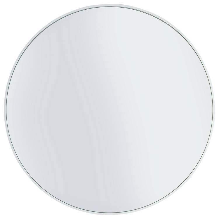 Home Essentials white round mirror 70x70cm (British brand)