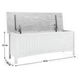 Habitat storage bench blue 119cm wide - British product