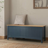 Habitat storage bench blue 119cm wide - British product