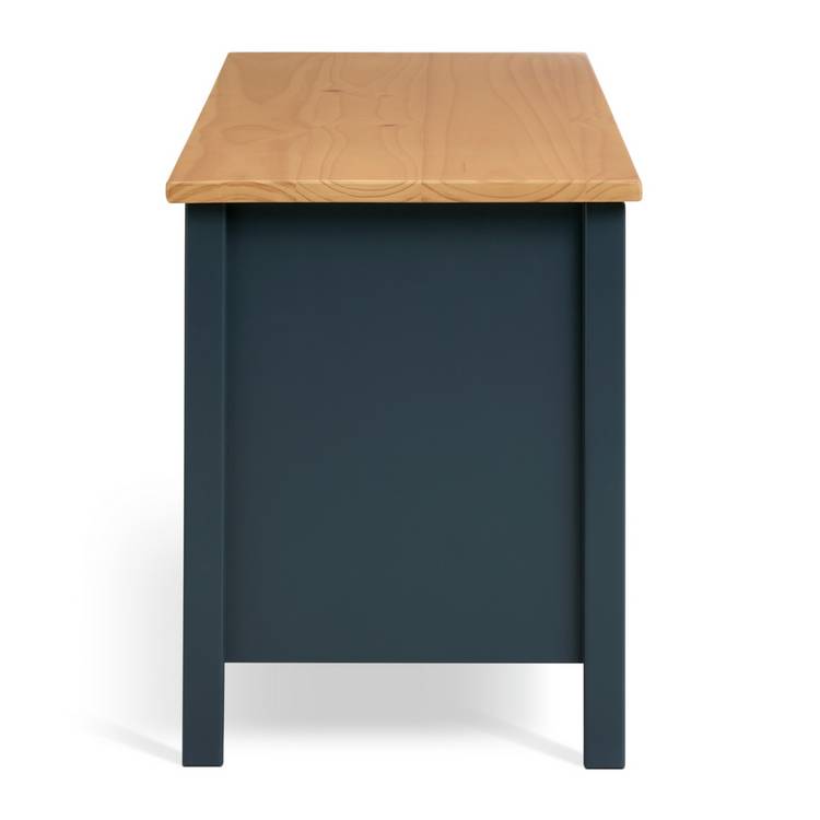 Habitat storage bench blue 119cm wide - British product