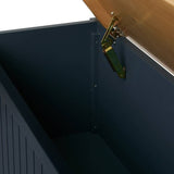 Habitat storage bench blue 119cm wide - British product