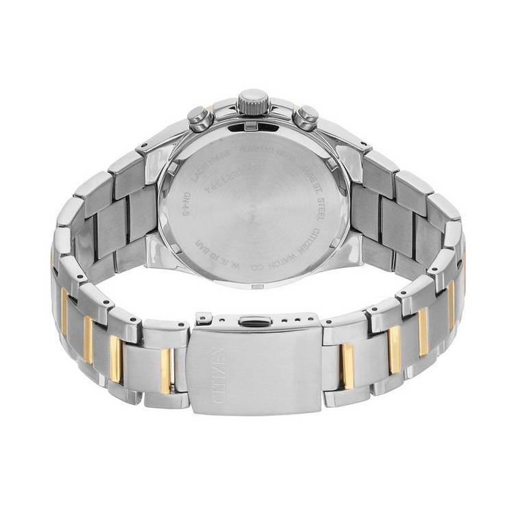 Citizen watch black dial stainless steel bracelet, imported from the UK