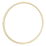 Revere 9ct gold diamond cut wedding ring - British product