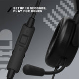 Stealth C6-100 wired gaming headset black, UK version