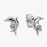Argos Revere Sterling Silver Dolphin Stud Earrings- Buy online at McGrocer