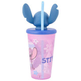 Disney Stitch character cup lilac 440ml, imported from the UK