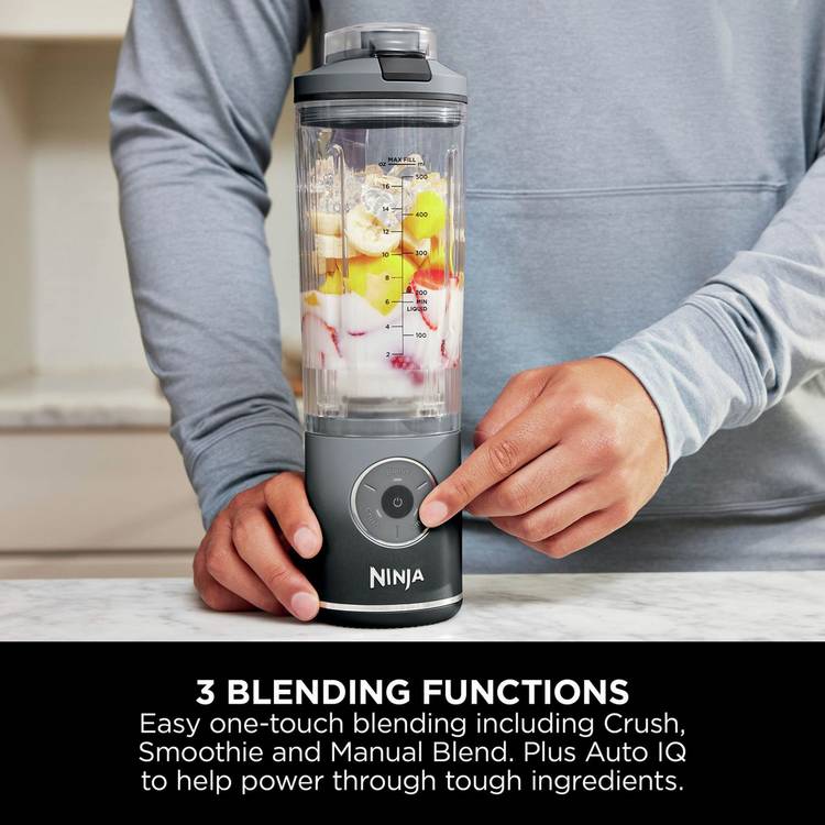 Ninja Blast Max portable hand blender 570ml (British brand)