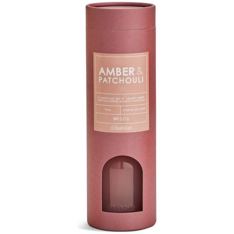 Habitat patchouli and amber reed diffuser 90ml (British brand)