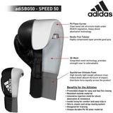 Adidas Speed 50 6oz training boxing gloves (British brand)