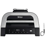 Ninja 6-in-1 MAX 3.8L silver air fryer grill, imported from the UK